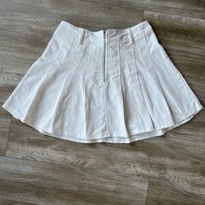 Altar’d state pleated denim skirt